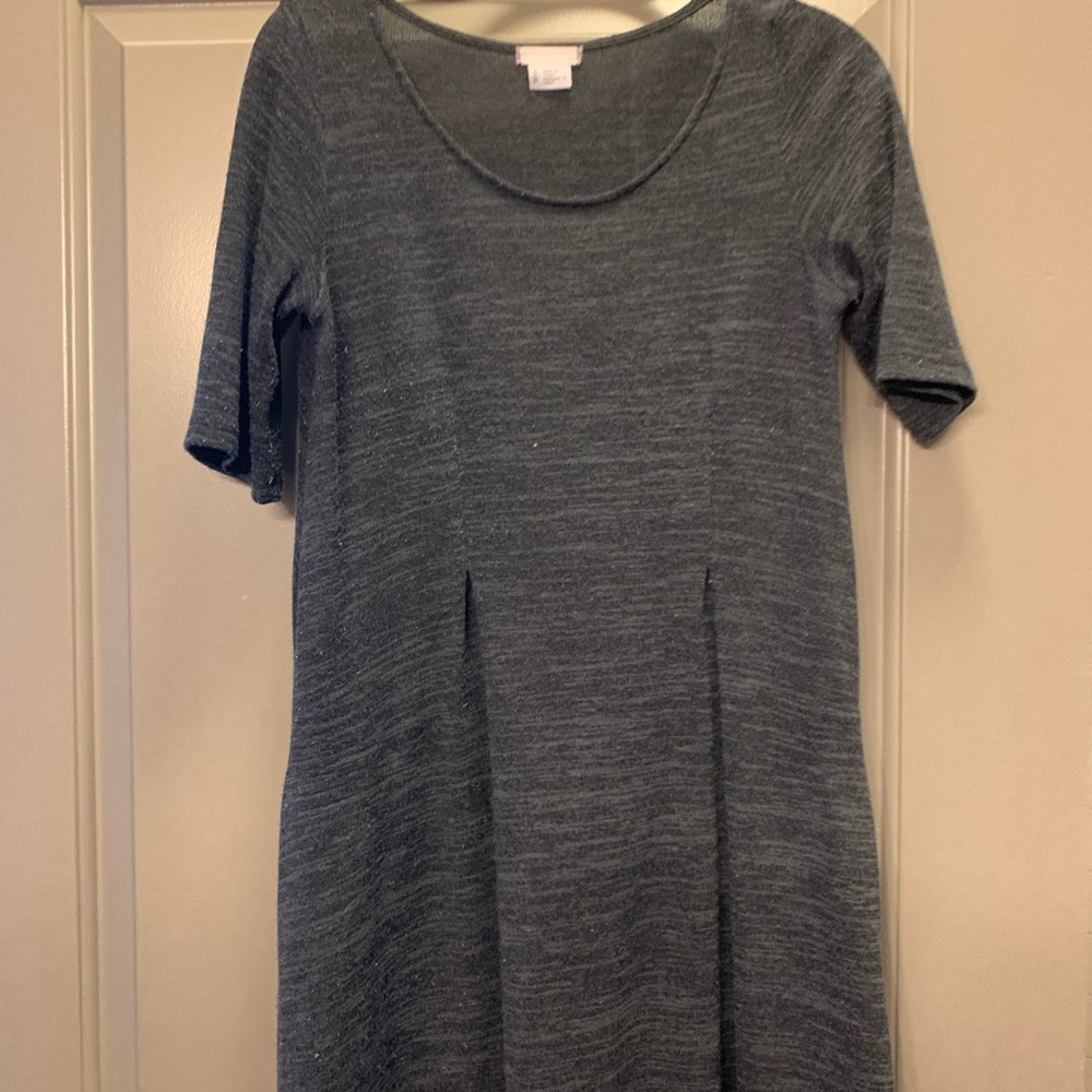Light sweater material dress